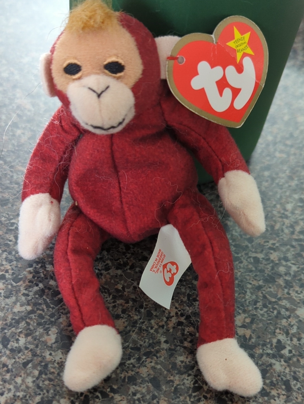 Ty Schweetheart The Orangutan Teenie Original Beanie